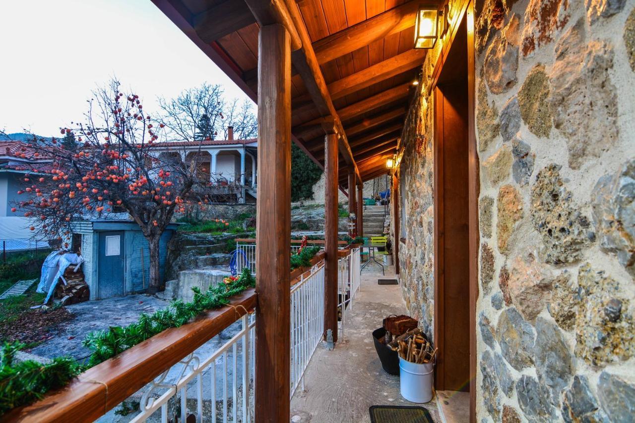 Ξενώνας Ίταμος Kato Sinikia Trikalon Exteriör bild